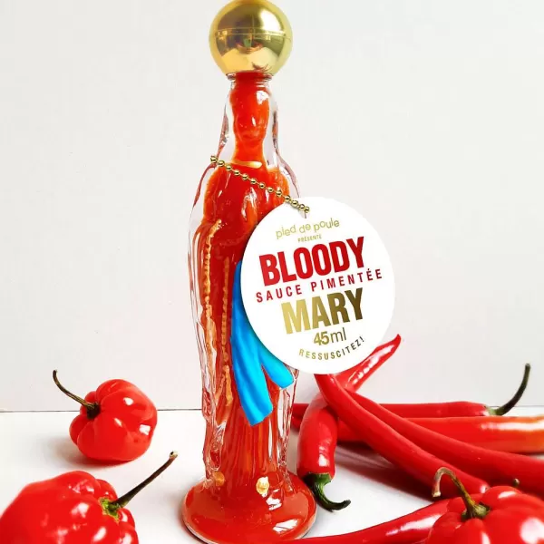 PIED DE POULE Food^Sauce Piment E Bloody Mary