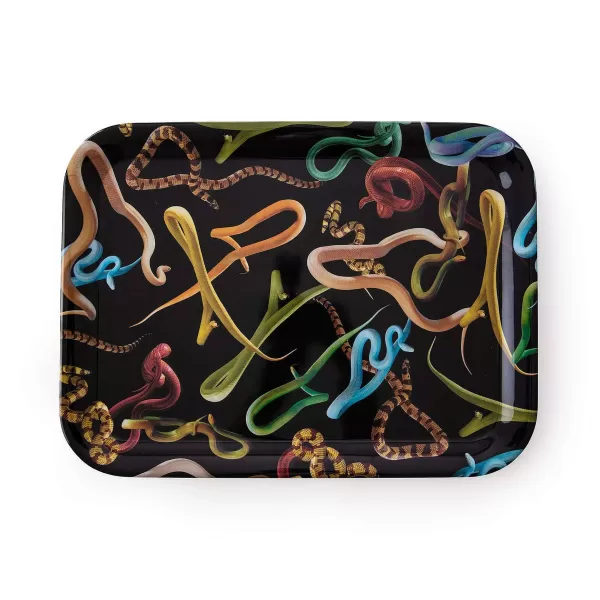SELETTI Vases / Petits Objects Déco^ - Plateau Toiletpaper Snakes