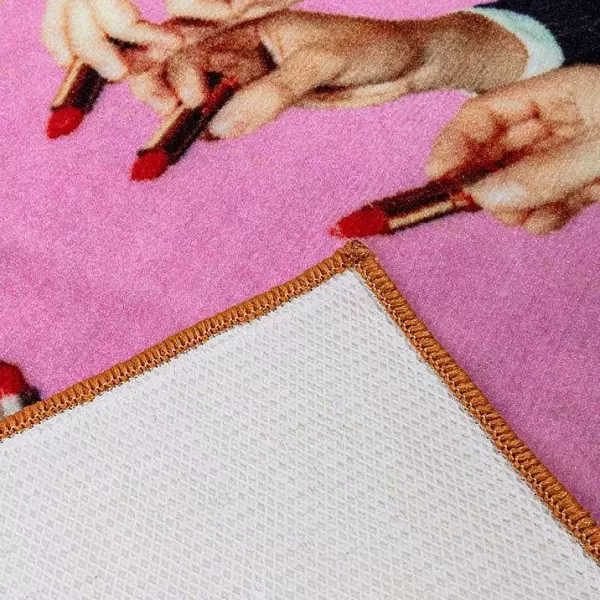 SELETTI Tapis / Plaids / Coussins^ Tapis Toiletpaper Home - Lipstick Pink