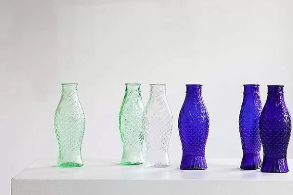 SERAX Bouteilles, Carafes^ Bouteille Fish & Fish - Bleu Cobalt