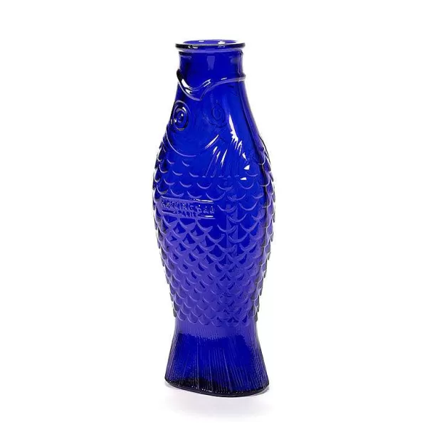 SERAX Bouteilles, Carafes^ Bouteille Fish & Fish - Bleu Cobalt