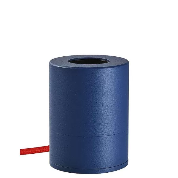 ELEMENTS LIGHTING Ampoules Message^Socle Pop Pour Ampoule Message Bleu Navy - H 10 Cm