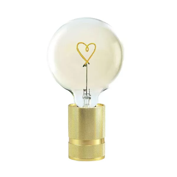 ELEMENTS LIGHTING Ampoules Message^Socle Pour Ampoule Message Dor - H 10 Cm