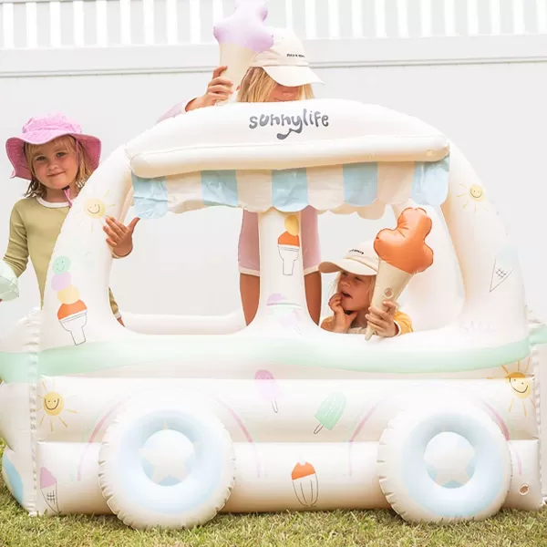 SUNNYLIFE Jeux & Fun^ Jeu Gonflable Enfants - Van Sundae