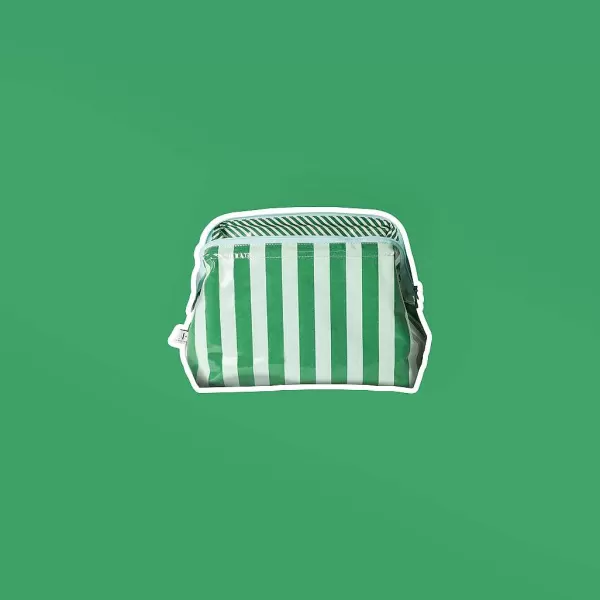 EJA Pochettes / Trousses^Trousse De Toilette - Rayures Vertes