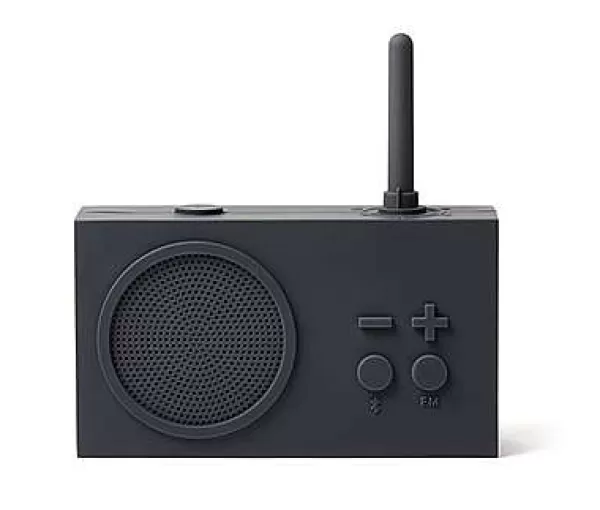 LEXON Audio / Réveils / Photo^Tykho 3 Enceinte Bluetooth Avec Radio Fm - Gris Fonc