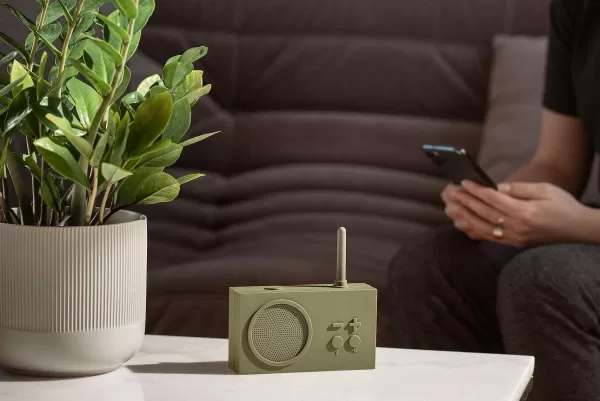 LEXON Audio / Réveils / Photo^Tykho 3 Enceinte Bluetooth Avec Radio Fm - Kakhi