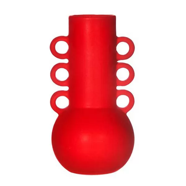 Sass & belle Vases / Petits Objects Déco^Vase Amphora - Rouge Lipstick H 20 Cm