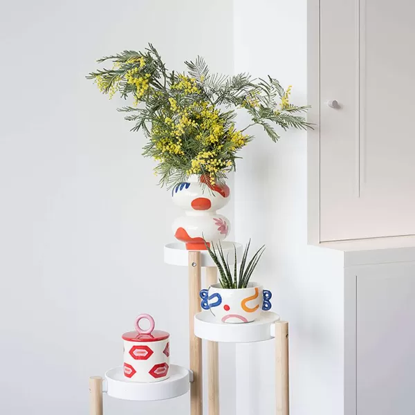 Que Rico Vases / Petits Objects Déco^Vase Augustino - Ojos Vivo H.19 Cm