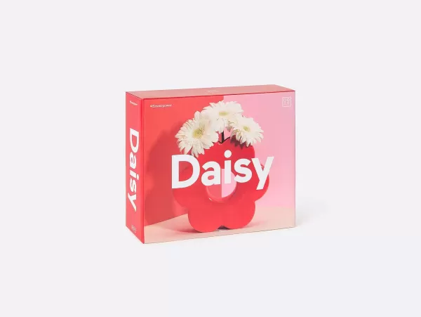 DOIY (MANTA) Vases / Petits Objects Déco^Vase Daisy - Rouge