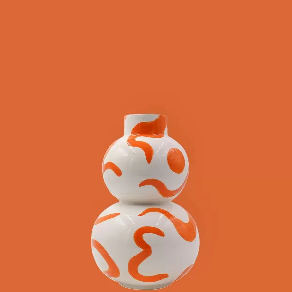 Que Rico Vases / Petits Objects Déco^Vase Isla - Sol Y Sombra H. 28.3 Cm