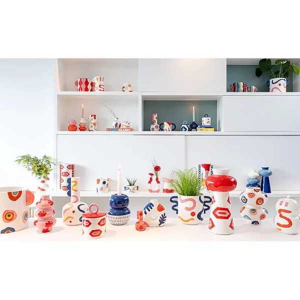 Que Rico Vases / Petits Objects Déco^Vase Lucas Pintura Locura H.24.5 Cm