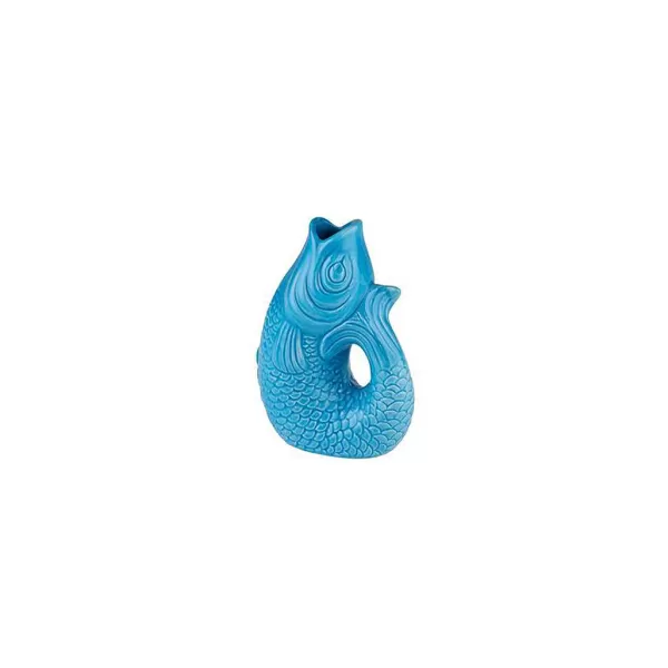 GIFT COMPANY Vases / Petits Objects Déco^Vase Monsieur Carafon H.13 Cm - Lagoon