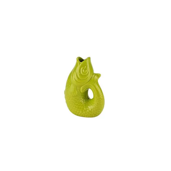 GIFT COMPANY Vases / Petits Objects Déco^Vase Monsieur Carafon H.13 Cm - Lime
