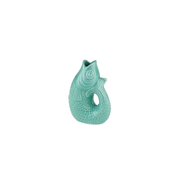 GIFT COMPANY Vases / Petits Objects Déco^Vase Monsieur Carafon H.13 Cm - Mint Cream