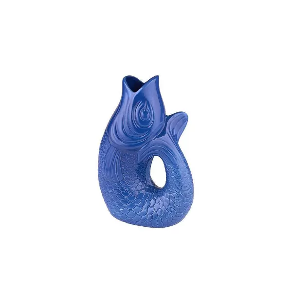 GIFT COMPANY Vases / Petits Objects Déco^Vase Monsieur Carafon H.25 Cm - Azure