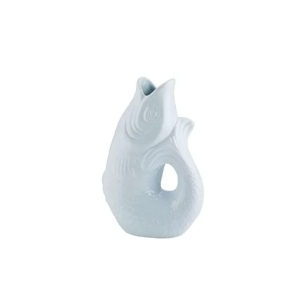GIFT COMPANY Vases / Petits Objects Déco^Vase Monsieur Carafon H.25 Cm - Bleu Ciel