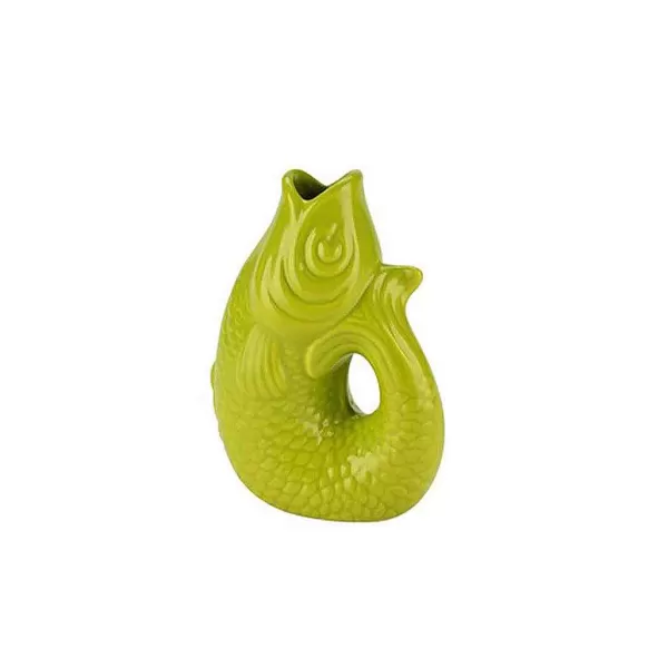 GIFT COMPANY Vases / Petits Objects Déco^Vase Monsieur Carafon H.25 Cm - Lime
