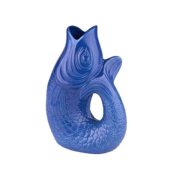 GIFT COMPANY Vases / Petits Objects Déco^Vase Monsieur Carafon H.31 Cm - Azure