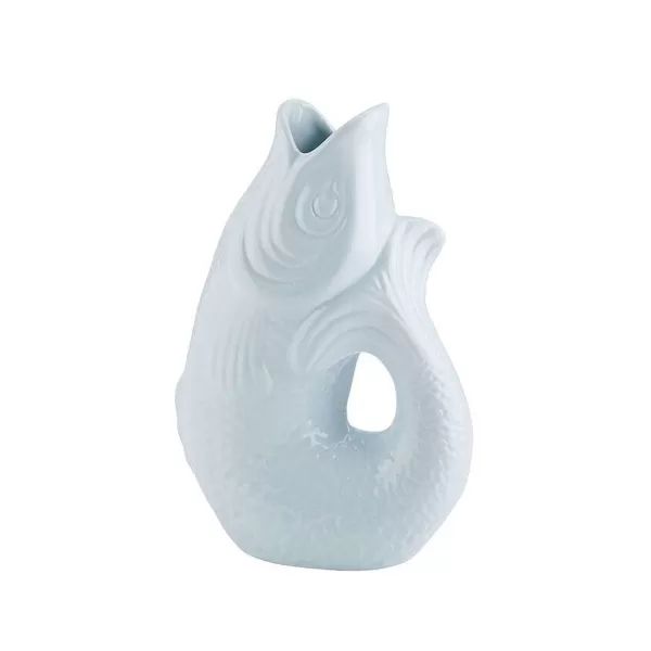 GIFT COMPANY Vases / Petits Objects Déco^Vase Monsieur Carafon H.31 Cm - Bleu Ciel