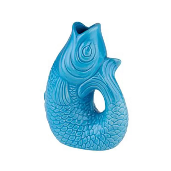GIFT COMPANY Vases / Petits Objects Déco^Vase Monsieur Carafon H.31 Cm - Lagoon