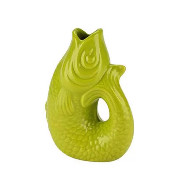 GIFT COMPANY Vases / Petits Objects Déco^Vase Monsieur Carafon H.31 Cm - Lime