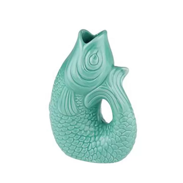 GIFT COMPANY Vases / Petits Objects Déco^Vase Monsieur Carafon H.31 Cm - Mint Cream