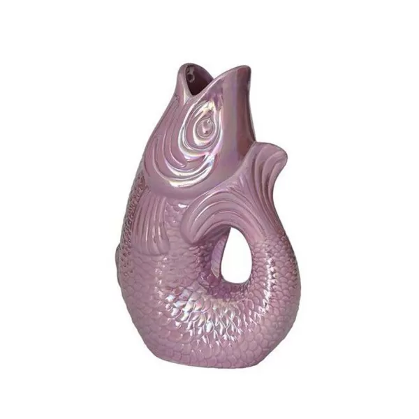 GIFT COMPANY Vases / Petits Objects Déco^Vase Monsieur Carafon H.31 Cm - Rainbow Violet
