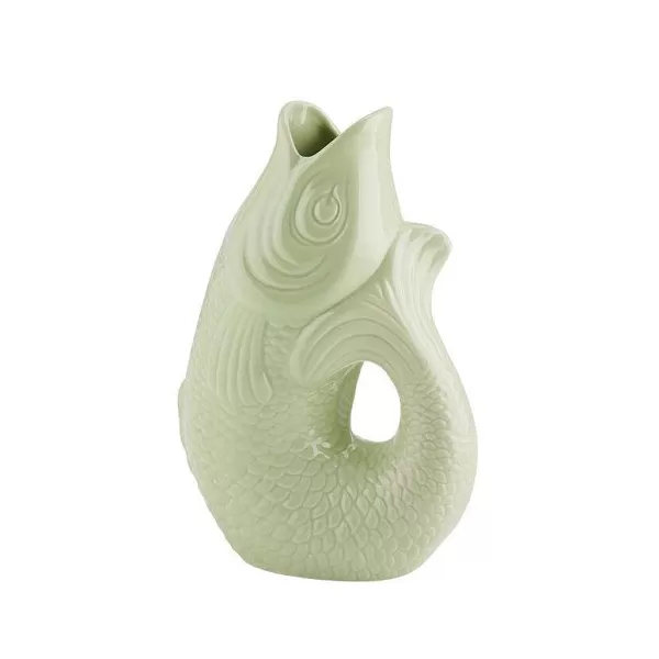 GIFT COMPANY Vases / Petits Objects Déco^Vase Monsieur Carafon H.31 Cm - Vert Pale