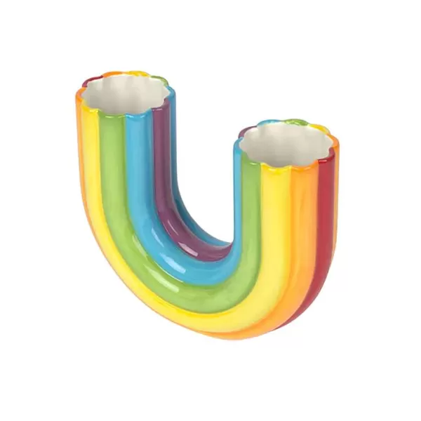 DOIY (MANTA) Vases / Petits Objects Déco^Vase Rainbow H.20 Cm