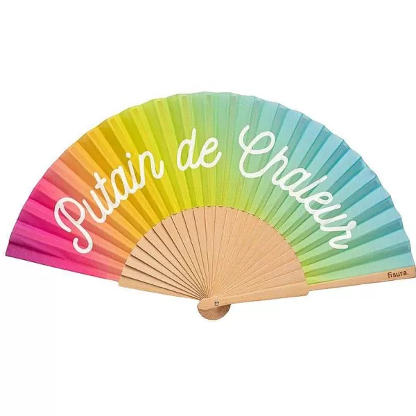 FISURA Jeux & Fun^Ventail Putain De Chaleur - Phosphorescent