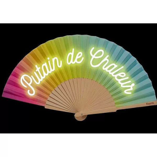 FISURA Jeux & Fun^Ventail Putain De Chaleur - Phosphorescent