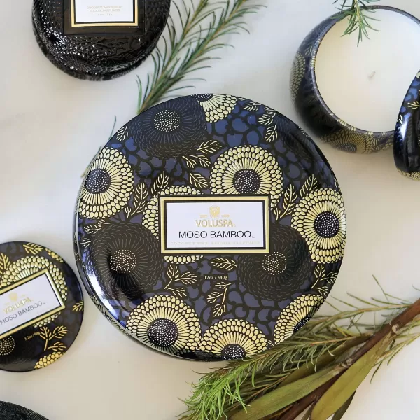 AROMA HOME/VOLUSPA Bougies / Senteurs^Voluspa Bougie Parfum E 3 M Ches - Moso Bamboo