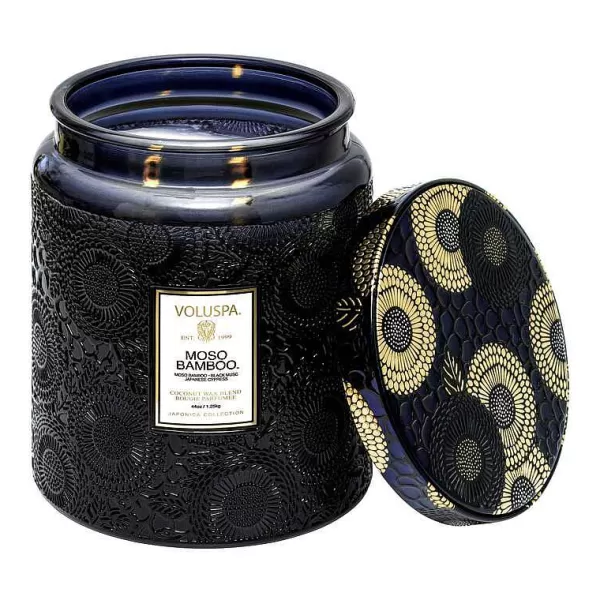 AROMA HOME/VOLUSPA Bougies / Senteurs^Voluspa Bougie Parfum E Deluxe 1.2 Kg - Moso Bamboo