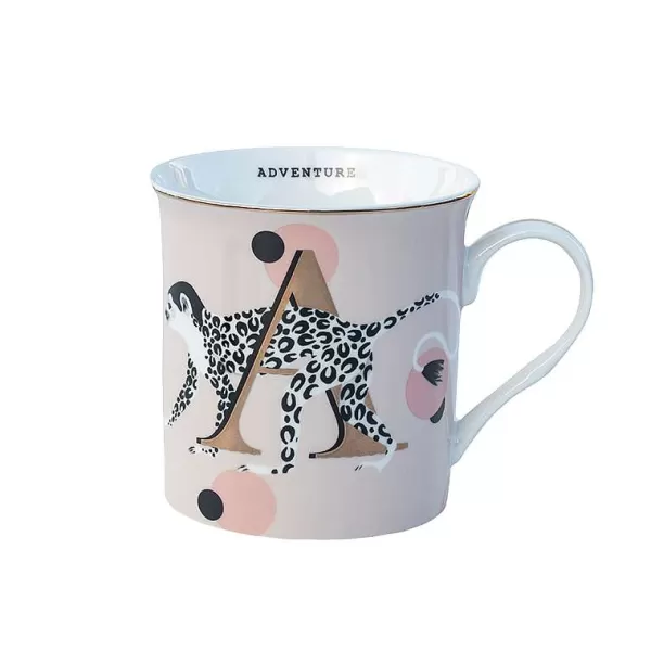 YVONNE ELLEN Mugs & Tasses^ Mug Alphabet - A