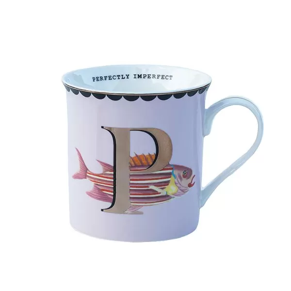 YVONNE ELLEN Mugs & Tasses^ Mug Alphabet - P