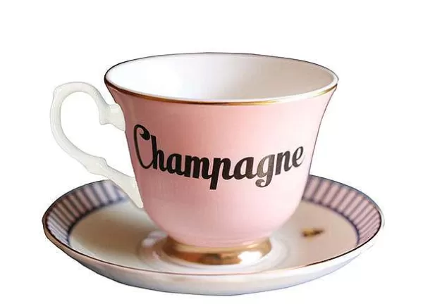 YVONNE ELLEN Mugs & Tasses^ Tasse A Th Vintage - Champagne