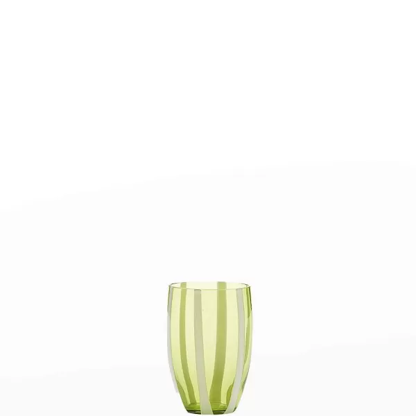 Zafferano Verres^ Verre Gessato - Apple Green