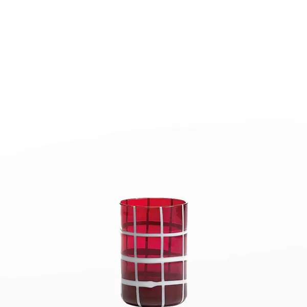 Zafferano Verres^ Verre Twiddle - Red & White